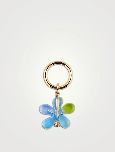 Vintage Plastic Flower Charm