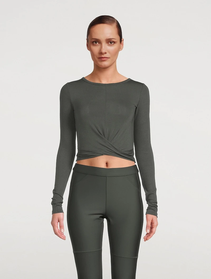 Cover Wrap Long-Sleeve T-Shirt