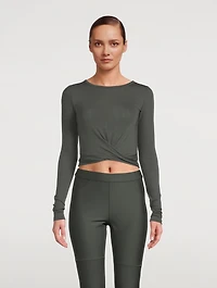 Cover Wrap Long-Sleeve T-Shirt