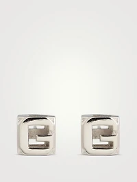G Cube Stud Earrings