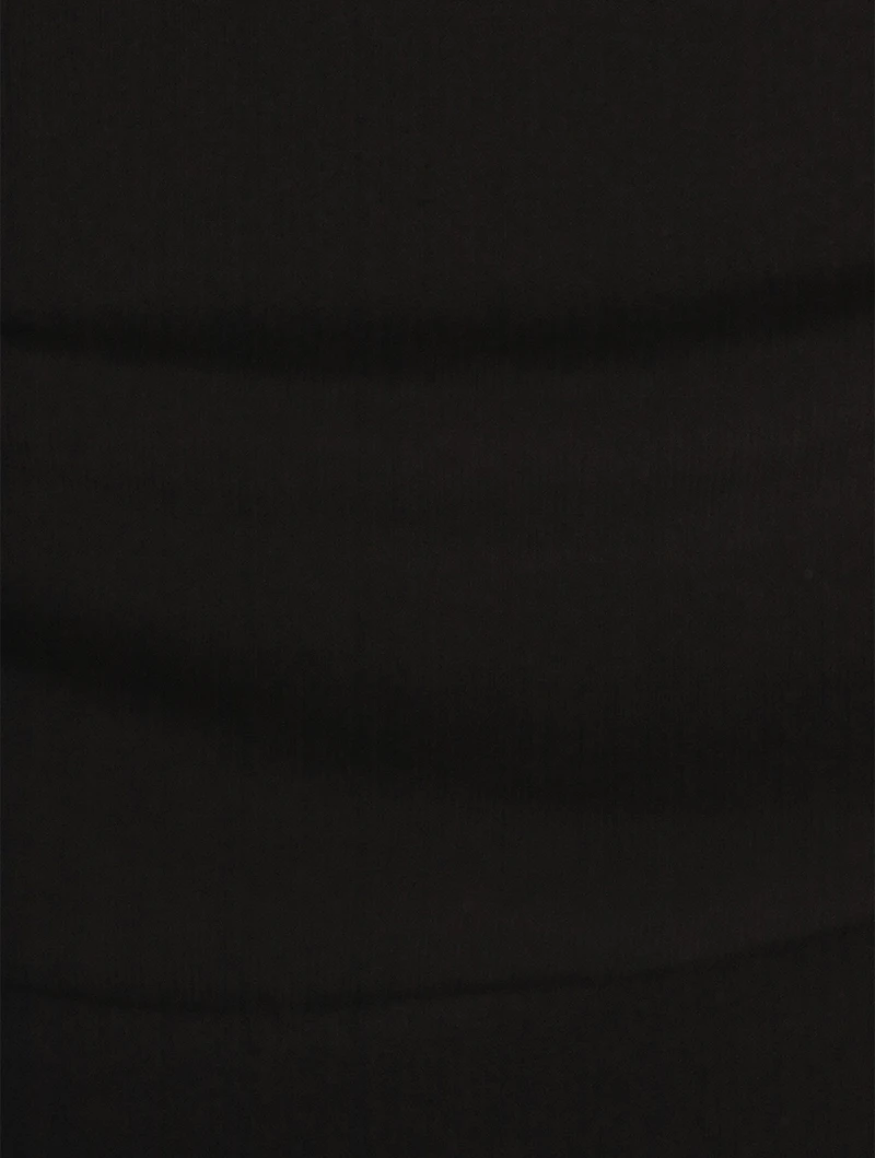 Sculpted Strap Ruched Maxi Dress