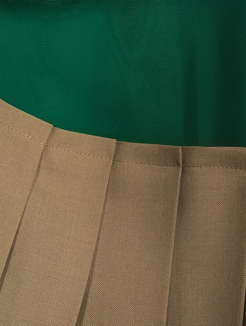 Suiting x Chiffon Sleeveless Top