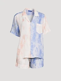 Cuban Linen Lounge Set Summer Dusk