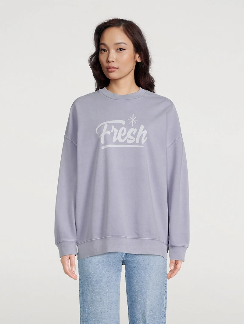 Graphic Oron Crewneck Sweatshirt