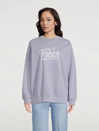 Graphic Oron Crewneck Sweatshirt