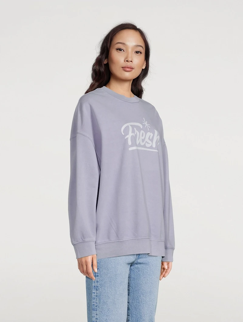 Graphic Oron Crewneck Sweatshirt