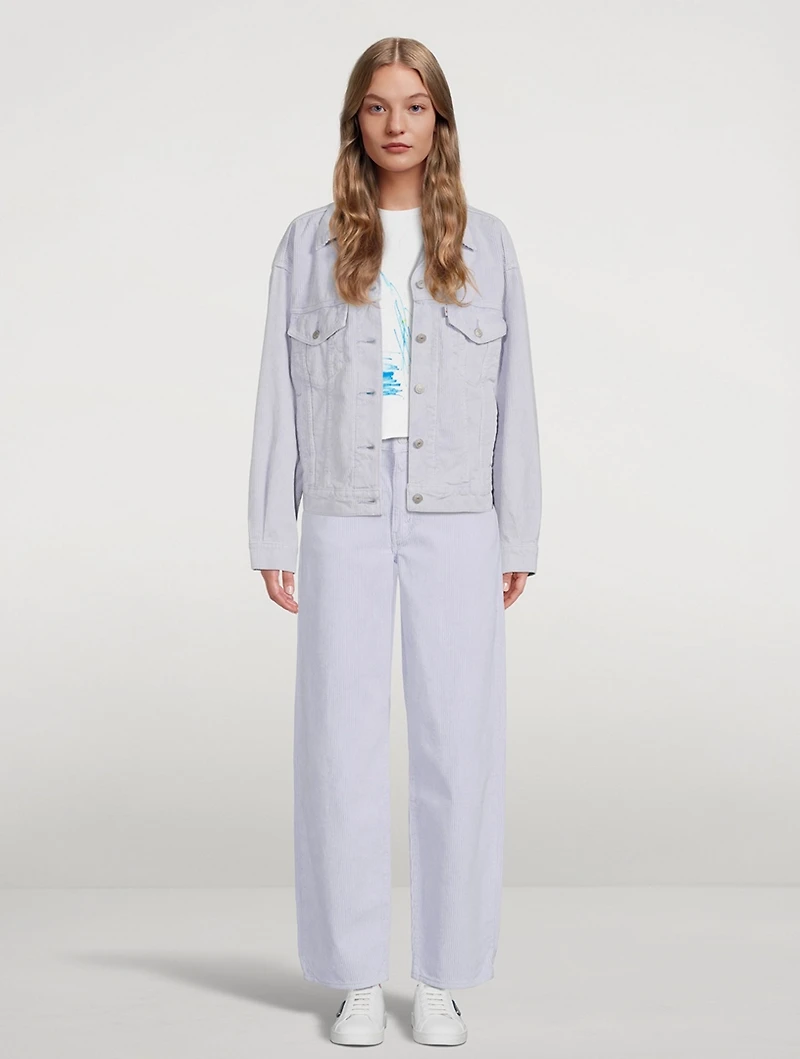 Fresh Women's Corduroy Baggy Dad Pants