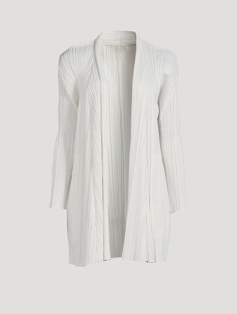 Mellow Pleats Cardigan