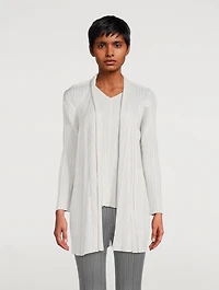 Mellow Pleats Cardigan