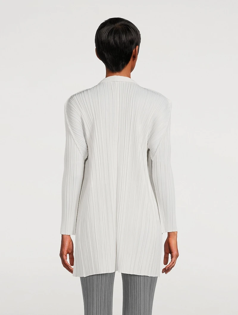 Mellow Pleats Cardigan