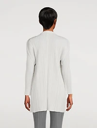 Mellow Pleats Cardigan