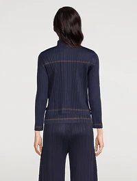 Ramie Denim Jacket