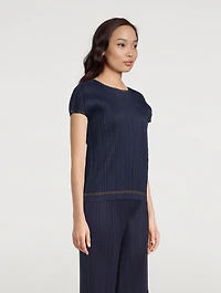 Ramie Denim Top