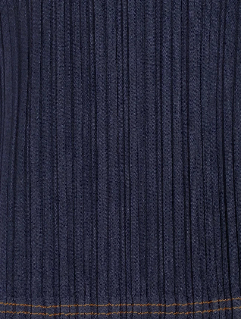 Ramie Denim Top