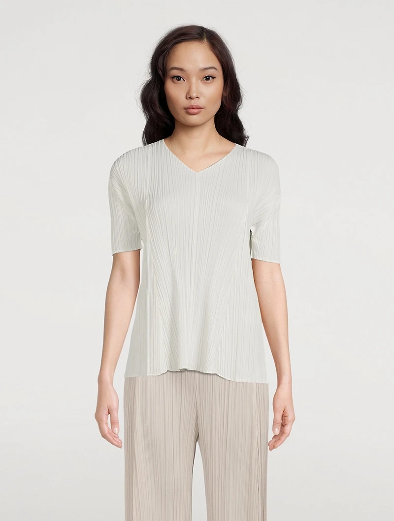 Mellow Pleats Top