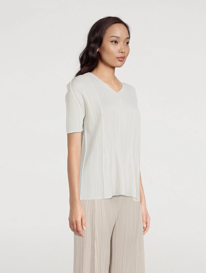 Mellow Pleats Top