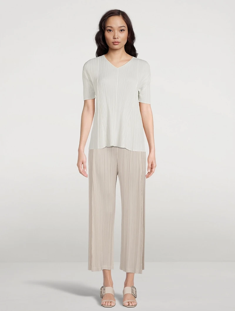 Mellow Pleats Top