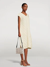 Herringbone Pleats Dress