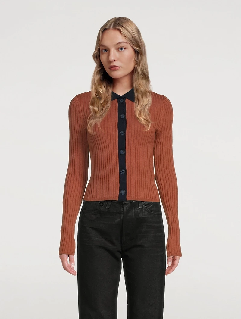 Navaya Polo Cardigan