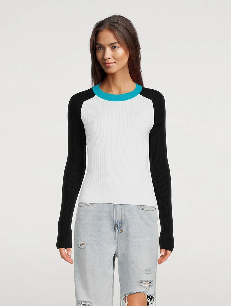 Navaya Colourblock Sweater