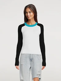 Navaya Colourblock Sweater