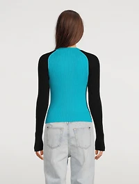 Navaya Colourblock Sweater