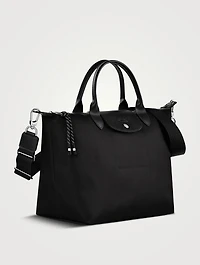 Large Le Pliage Energy Top Handle Bag