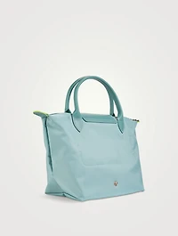 Small Le Pliage Green Top Handle Bag
