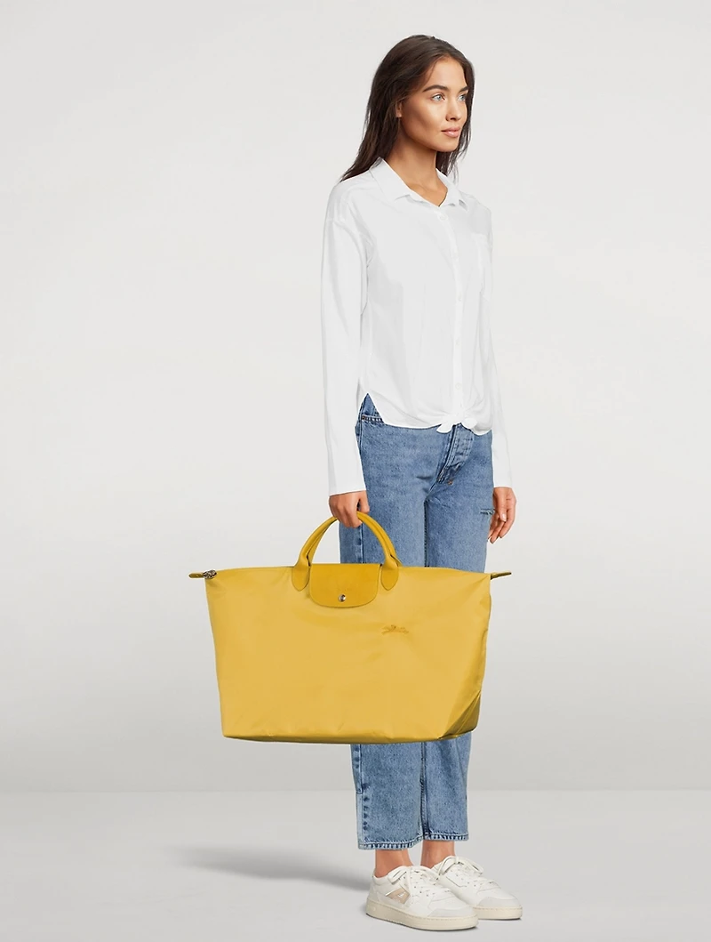 Large Le Pliage Green Travel Bag