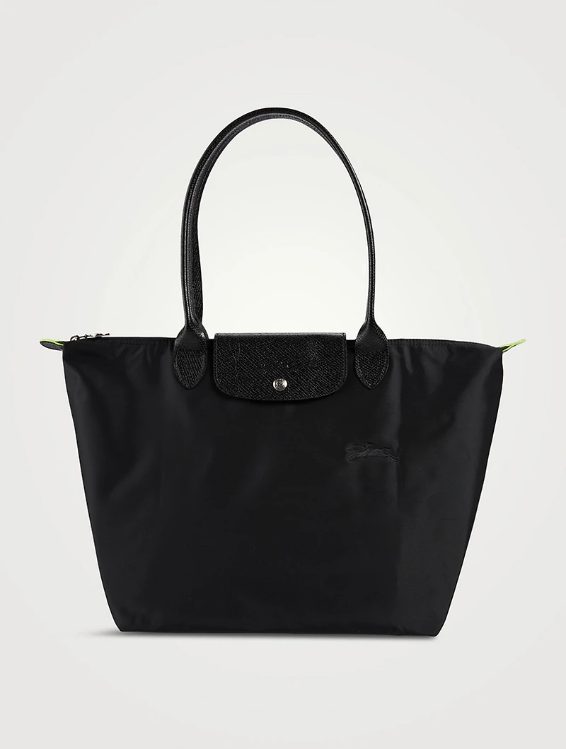 Large Le Pliage Green Shoulder Bag