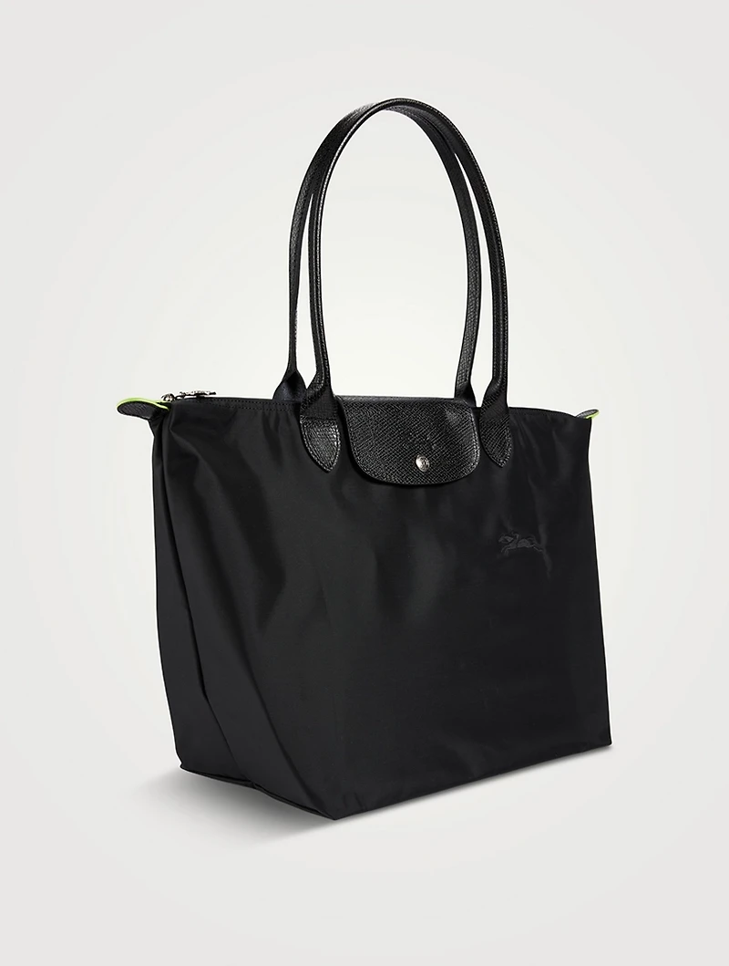 Large Le Pliage Green Shoulder Bag