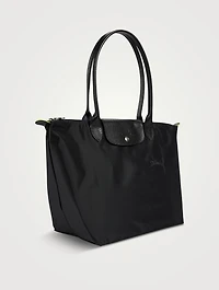 Large Le Pliage Green Shoulder Bag
