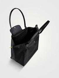 Large Le Pliage Green Shoulder Bag