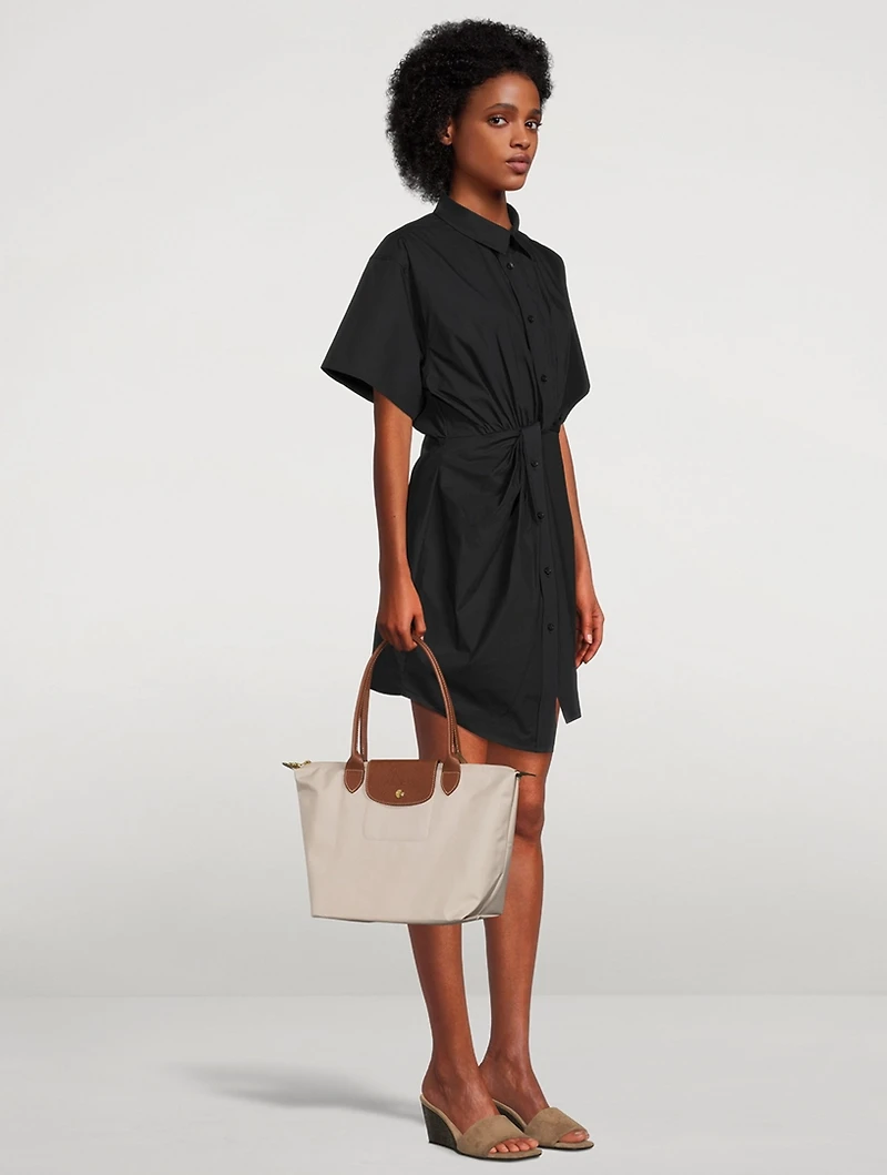 Large Le Pliage Green Shoulder Bag