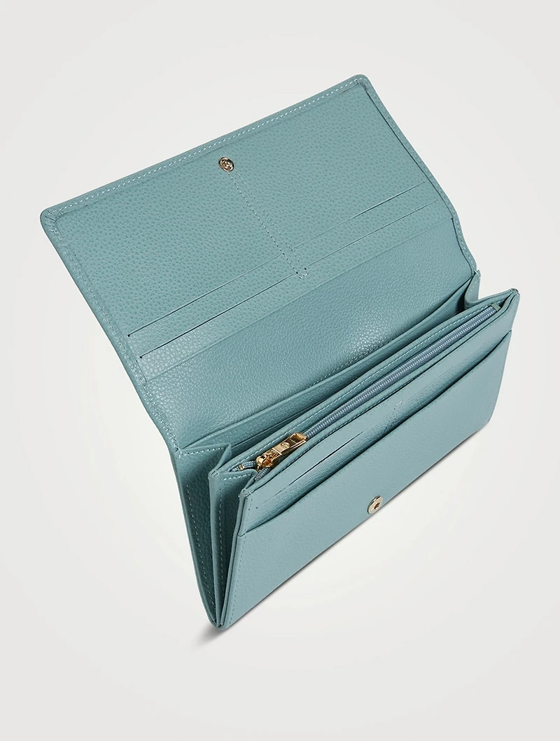 Le Foulonné Leather Continental Wallet