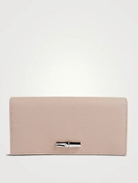 Roseau Leather Continental Wallet