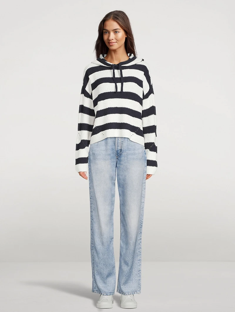 Alex Liquid Miramar High-Waisted Straight-Leg Jeans