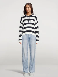 Alex Liquid Miramar High-Waisted Straight-Leg Jeans