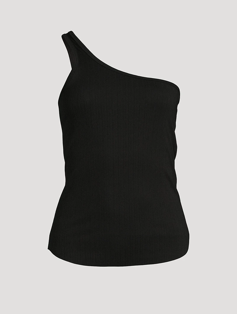 Zoe One-Shoulder Tank Top