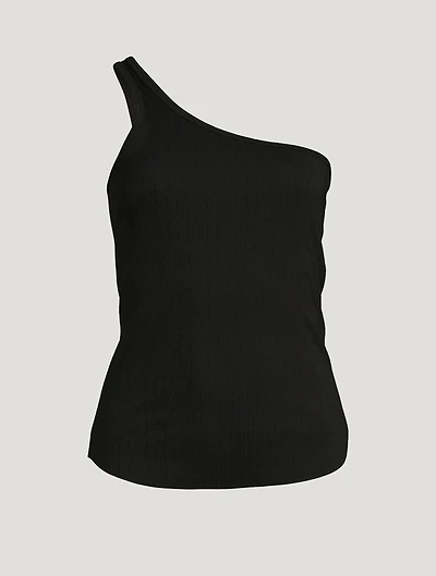 Zoe One-Shoulder Tank Top