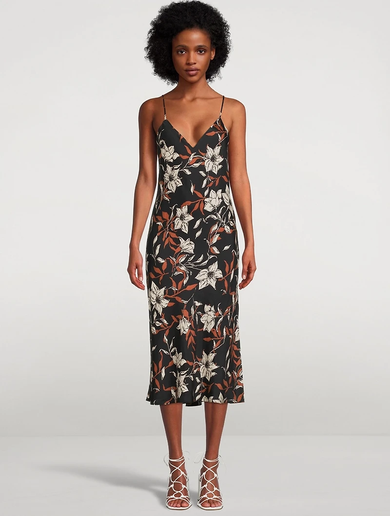 Mallory Slip Dress Floral Print