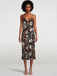 Mallory Slip Dress Floral Print