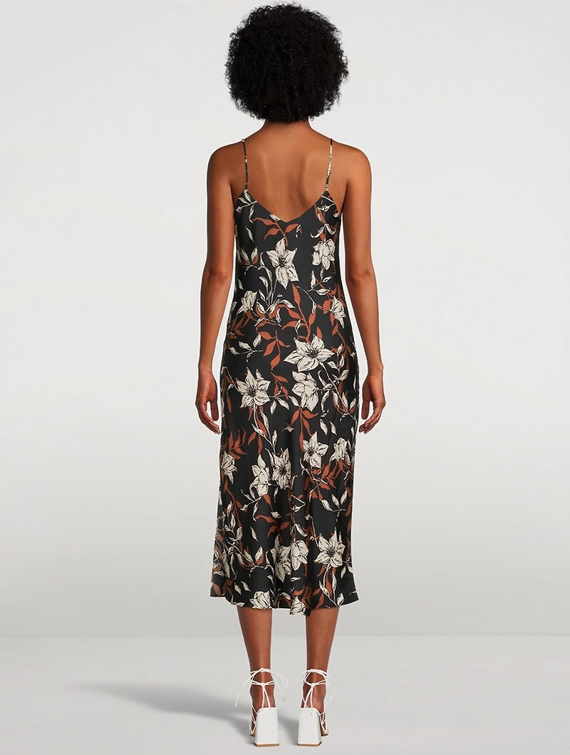 Mallory Slip Dress Floral Print