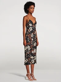 Mallory Slip Dress Floral Print