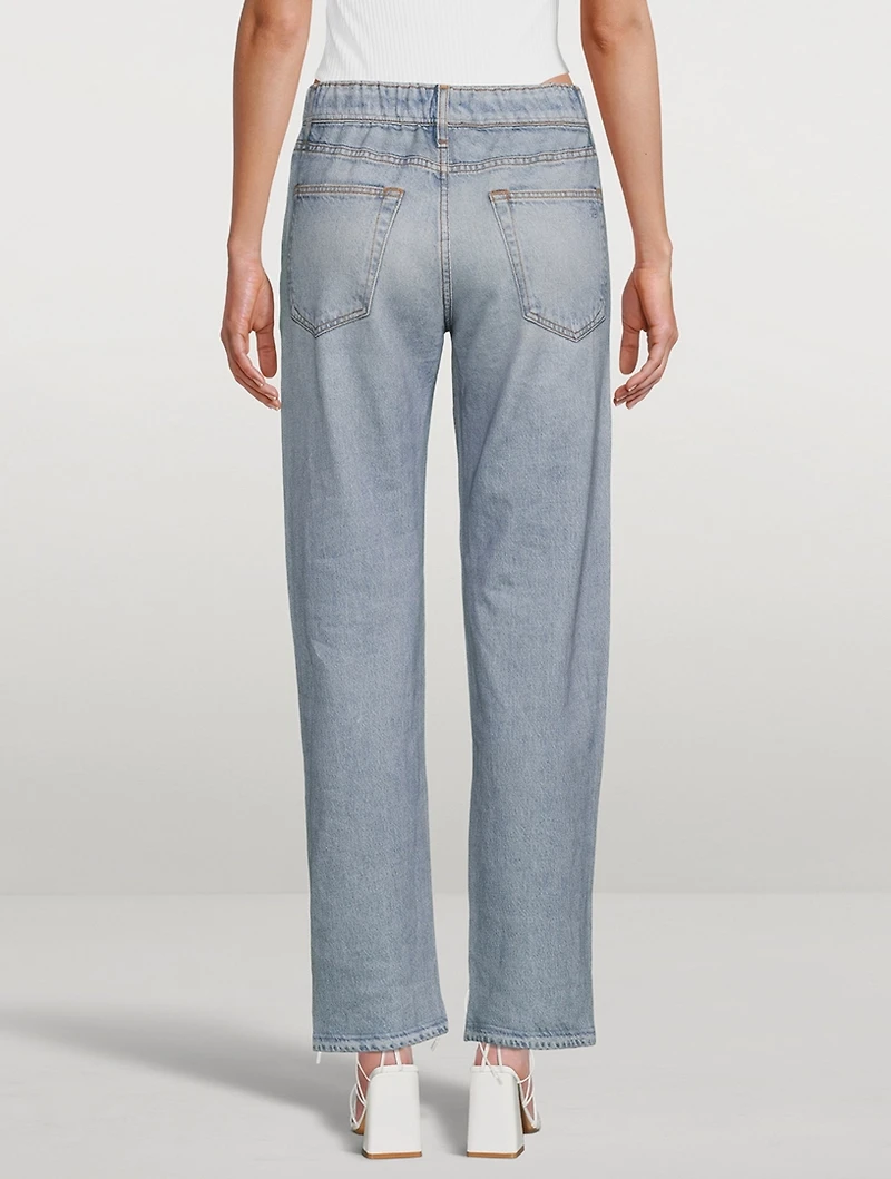Miramar Trompe L'oeil Straight-Leg Joggers
