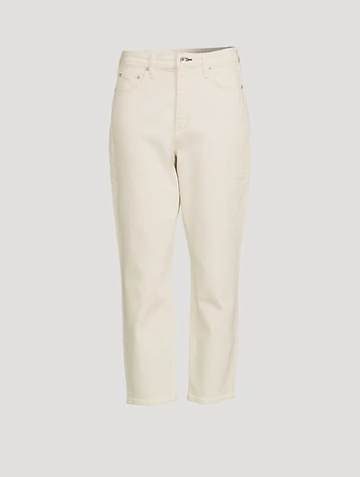 Nina High-Waisted Ankle Cigarette Jeans