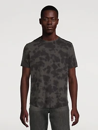 Haydon Linen And Cotton Tie-Dye T-Shirt
