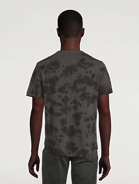 Haydon Linen And Cotton Tie-Dye T-Shirt