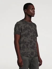 Haydon Linen And Cotton Tie-Dye T-Shirt