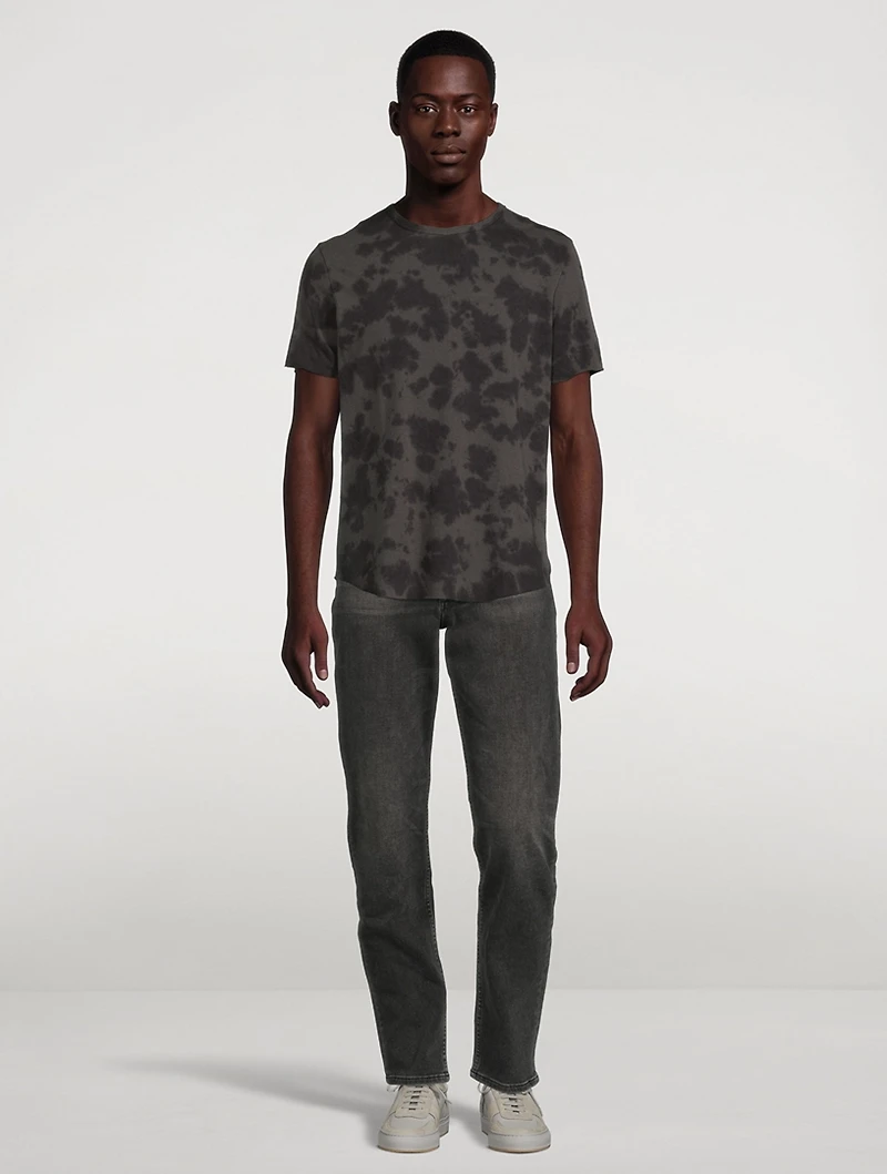 Haydon Linen And Cotton Tie-Dye T-Shirt